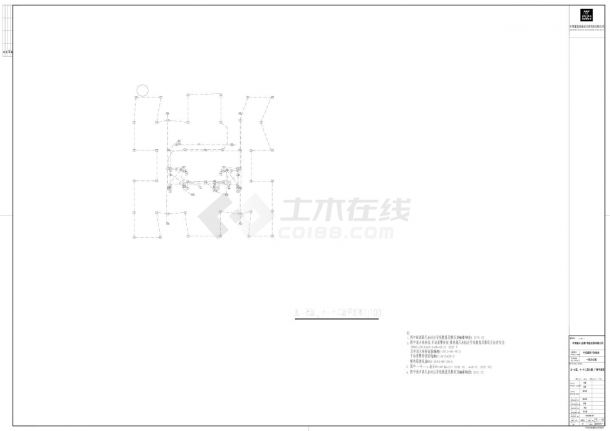 中海城南1号B地块一区办公楼建筑标准层管网综合CAD图.dwg-图二