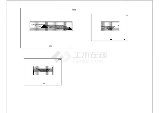 某生活垃圾填埋场堆体整形图纸-图一