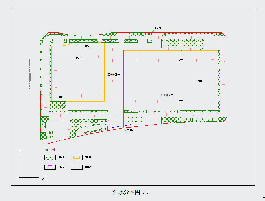 深圳美术馆图书馆项目全套建筑施工图海绵城市CAD图纸