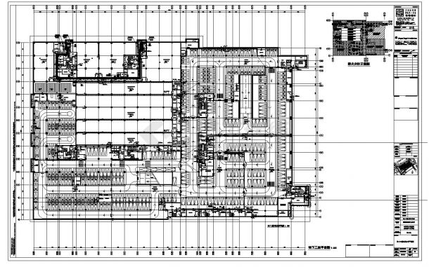 深圳美术馆 图书馆项目全套建筑施工图-地下室-图一
