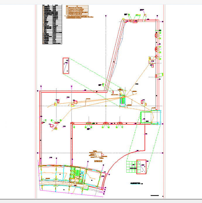 云南十五层框架结构酒店建筑工程项目施工图-弱电CAD图纸_图1