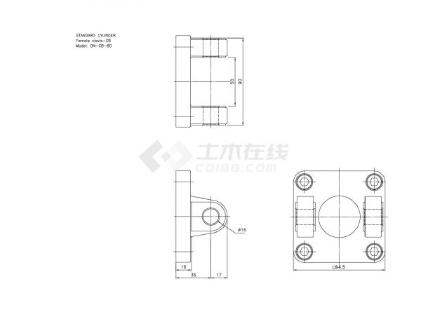 某地新款建筑器材结构节点图-图一