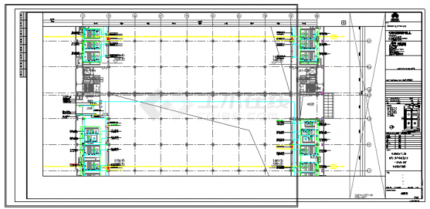 工业厂房-电气-生产用房(大)13一层夹层-电力配电平面图-图二