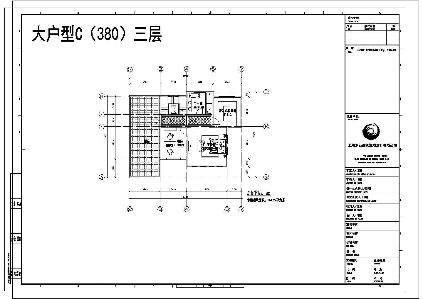 3层400平方独栋别墅平面图