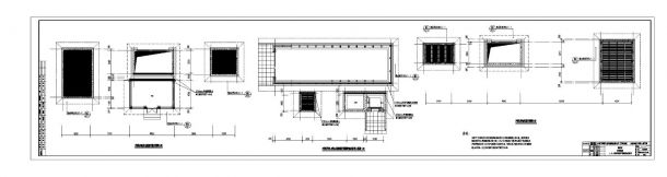 北京地铁站站口建筑项目CAD施工图-图二