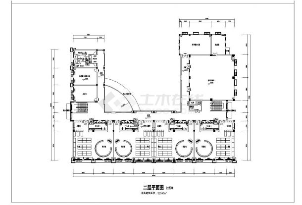 惠州12班幼儿园方案文本 建筑CAD施工图-图二