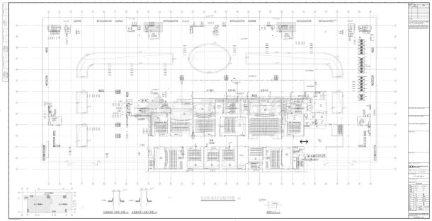 江西某商业综合体机电四层消防干管 消火栓系统总平面CAD图.dwg-图一