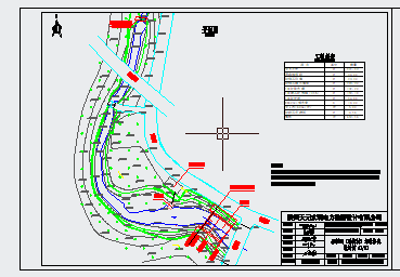 青白江区管河道水毁修复工程CAD施工图-图二