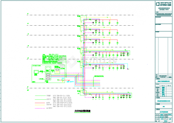某地现代化物流配送配送中心综合楼电气施工图CAD图纸-图一