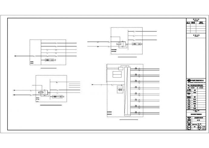 某地区大型工业厂房及办公楼电气施工CAD图纸_图1