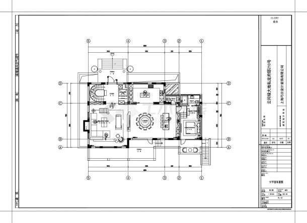 云间绿大地私定府邸210号03-平面图系统CAD图.dwg-图二