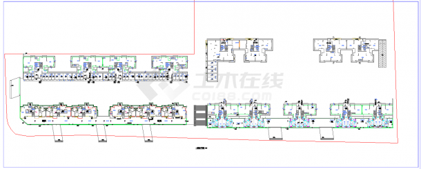 广西高层住宅地下室电气施工图CAD图纸-图二