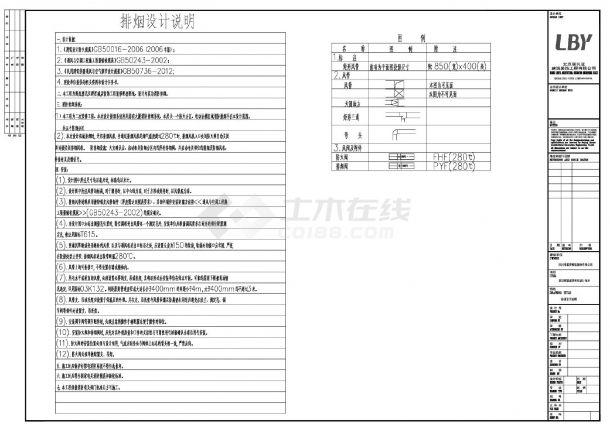 武汉群星城店机电设计项目-消防排烟施工CAD图.dwg-图一