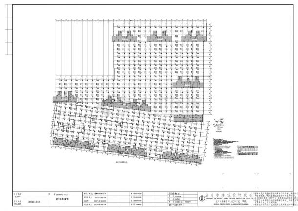 士清村安置房（二期）工程-地下汽车库结构CAD图.dwg-图一