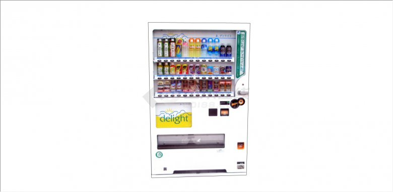现代智能型超市冰柜su模型-图二