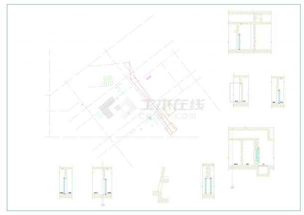 长三角智造发展产业服务用房项目地下室 总图 建筑-图二
