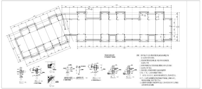 钢结构屋面平面设计节点图_图1