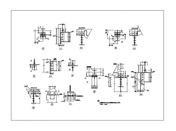 楼梯CAD平面设计示意图_图1