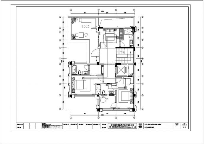 新中式风独院别墅豪宅室内装修设计图_图1