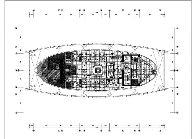 某意大利餐厅CAD完整构造设计节点平面布置图_图1