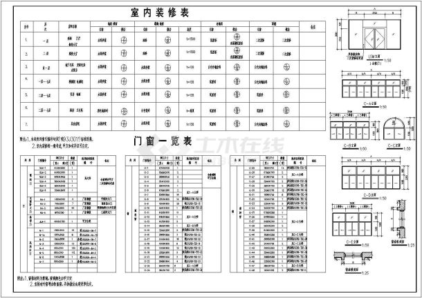 某多层框架结构酒店设计cad全套建筑施工图纸（甲级院设计）-图一