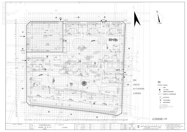 士清村室外配套-建筑施工图CAD-图二