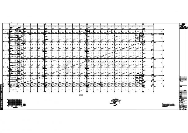 T1045CB-3-G-1系统厂房-结构CAD-图二