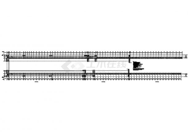 T1045(III)SG-20-G-连廊及管架-结构CAD-图二