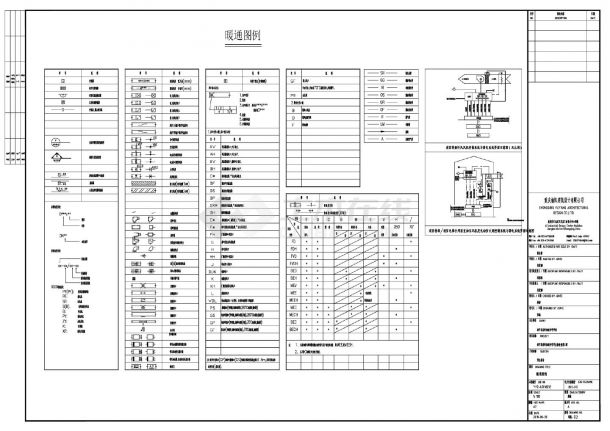 奉节县汾河初级中学学生宿舍重建工程-通风平面CAD图-图二
