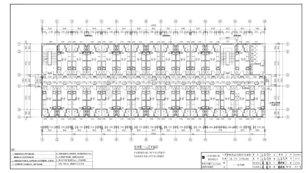 馆陶县职业技术教育中心迁建项目-建筑施工CAD图-图二