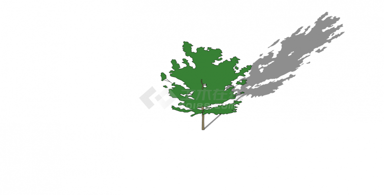 树木景观植物小品su模型-图二