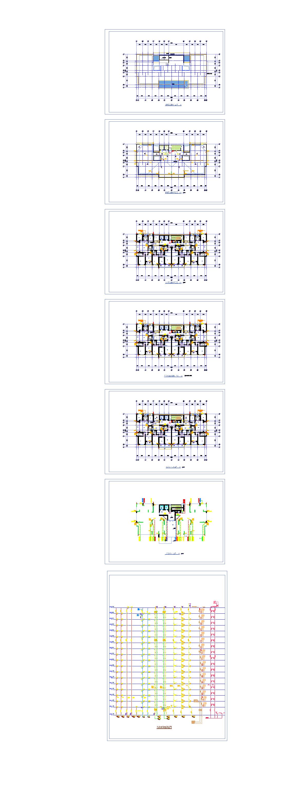 萧普南未来社区规划设计图纸（4.7万方 18--19F） 水初设