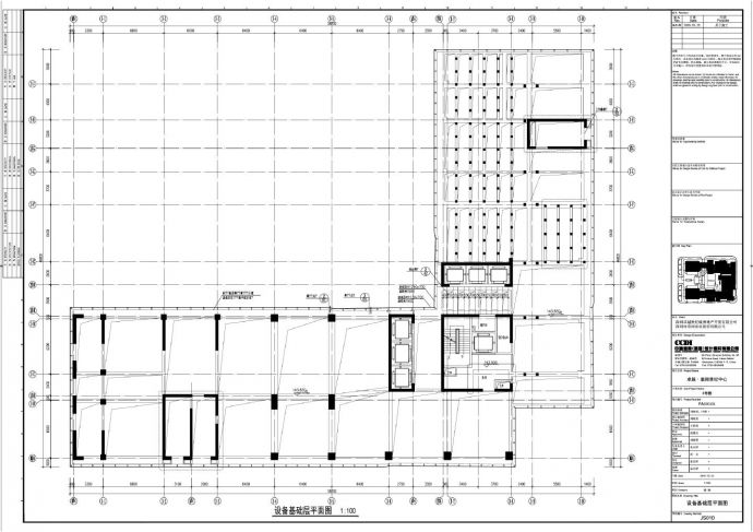 某房地产3号楼设备结构设计图_图1
