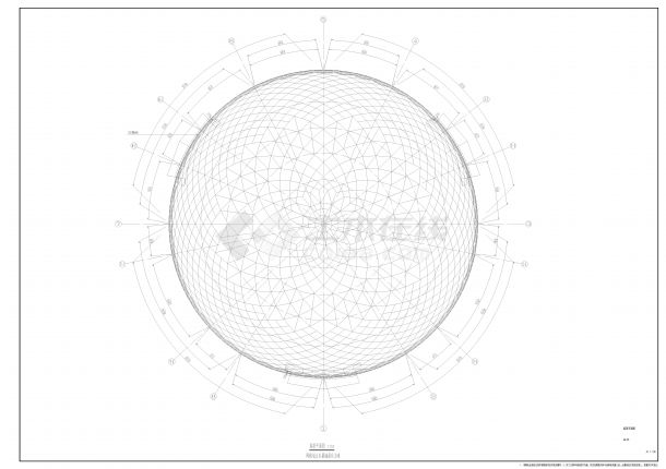 生物科技园总部园区展示中心项目==建筑 半球形罩子建筑-图二