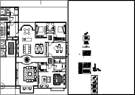 北京某利石佛营住宅区地形总图-图一