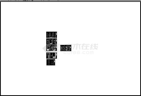 某商业综合体A区照明配电箱系统图-图二