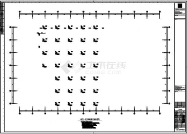 藏医住院楼柱墙结构施工图CAD-图二