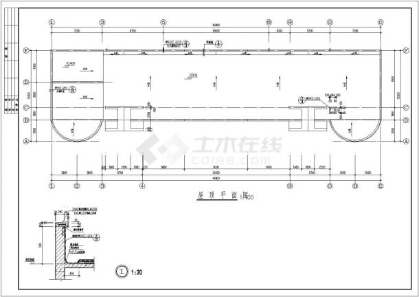 6班幼儿园建筑施工图-6班幼儿园建筑施工图.dwg-图二