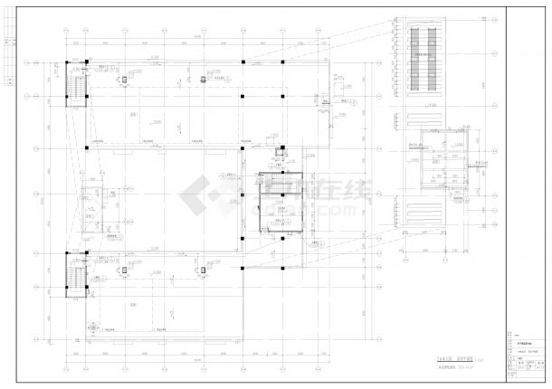 塔子湖3层12班幼儿园建筑结构设计施工图-图一