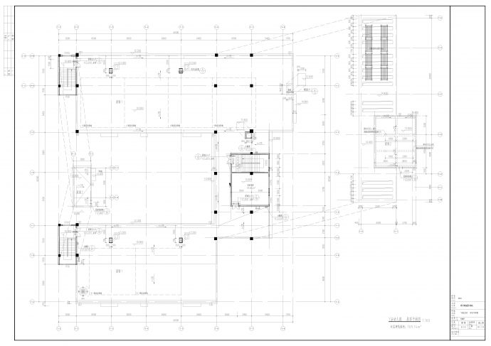 塔子湖3层12班幼儿园建筑结构设计施工图_图1