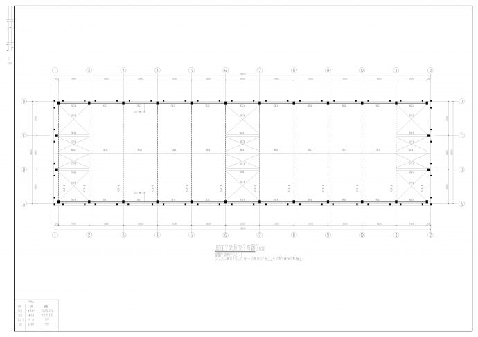 丁类单层排架结构厂房建筑结构设计施工图_图1
