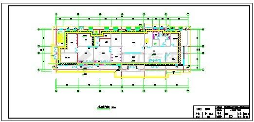 郑州某粮油生产基地综合楼供暖系统设计图-图二