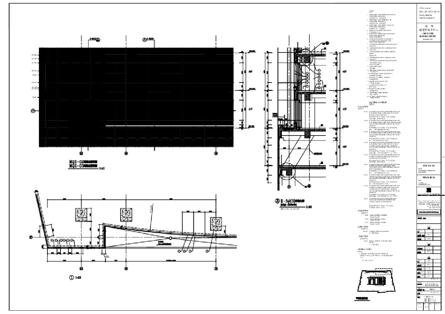 新世界商务中心-建施D21外墙大样及详图CAD图