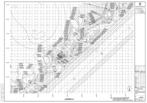 哈尔滨群力新区生态湿地公园景观设计-FS02-1～10湿地泡放线CAD图-图一