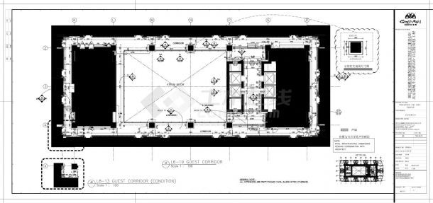  Four Seasons Hotel Beijing - Decoration Design Plan Construction CAD Drawing - Figure 1