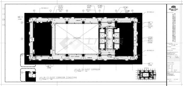  Four Seasons Hotel Beijing - Decoration Design Plan Construction CAD Drawing - Figure 2