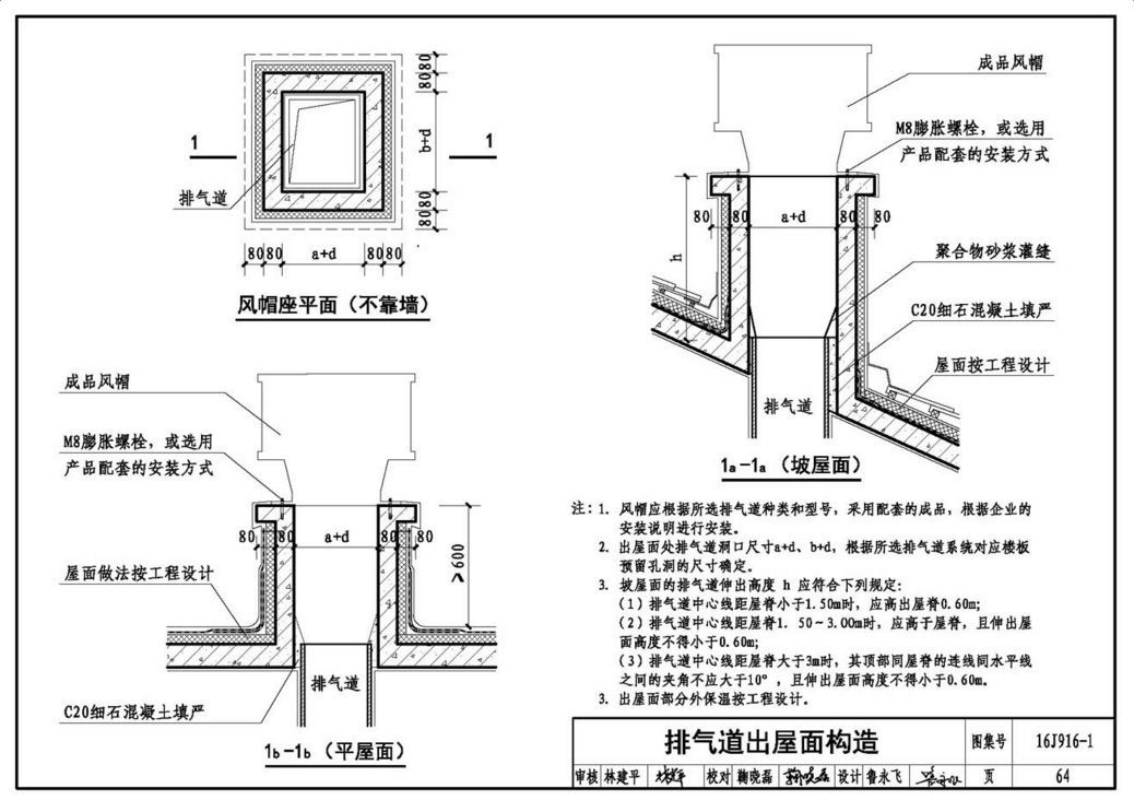 16j916-1烟道图集66页图片