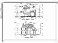某小区两层框架结构别墅楼建筑设计方案图