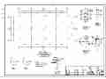 某地区二层排架结构超市设计施工图纸