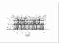 某地托斯卡纳风格三层联排别墅建筑方案图